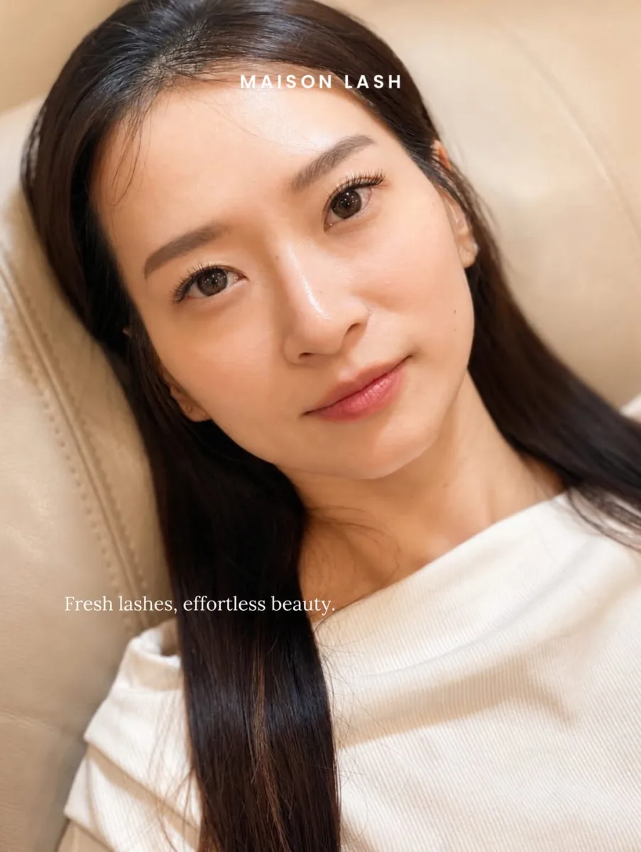 Lash result at Maison Lash